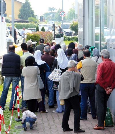 I supermercati scartano,
i poveri mangiano