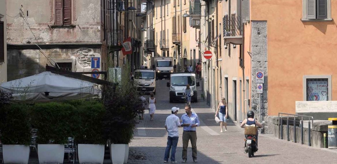 Albino progetta il nuovo centro. Spazio anche ai tavolini all’aperto