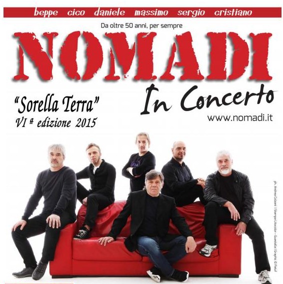 Il tour dei Nomadi fa tappa al Creberg Teatro