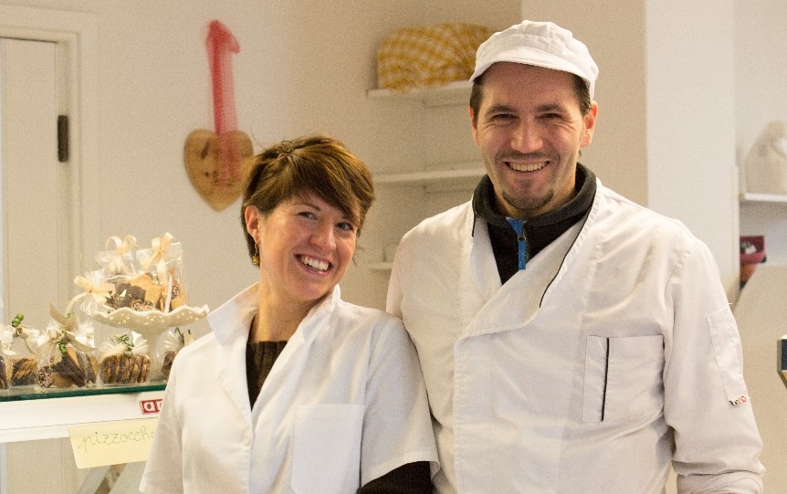 La maestra di Madrid ora produce pasta a Zogno