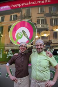 happy salad Davide Reposo e Antonio Tornitore