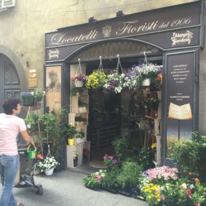 Il negozio di fiori Locatelli