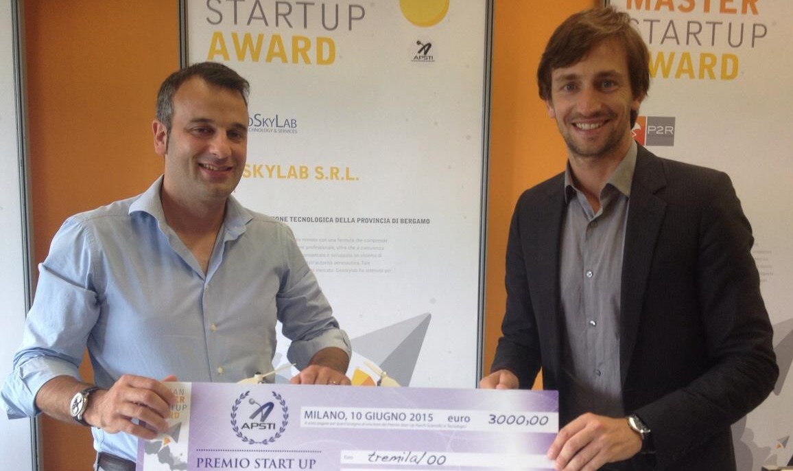 Start up, premio nazionale ai droni bergamaschi di Geoskylab