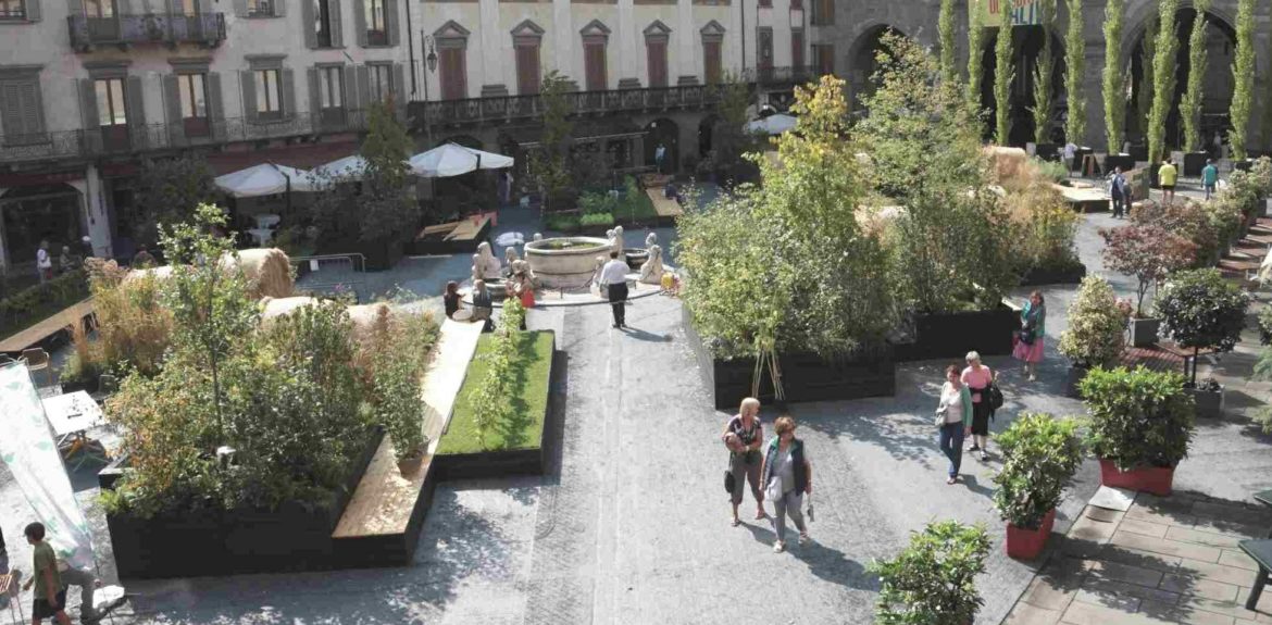 Terre brune e dune verdi, il nuovo volto di Città Alta