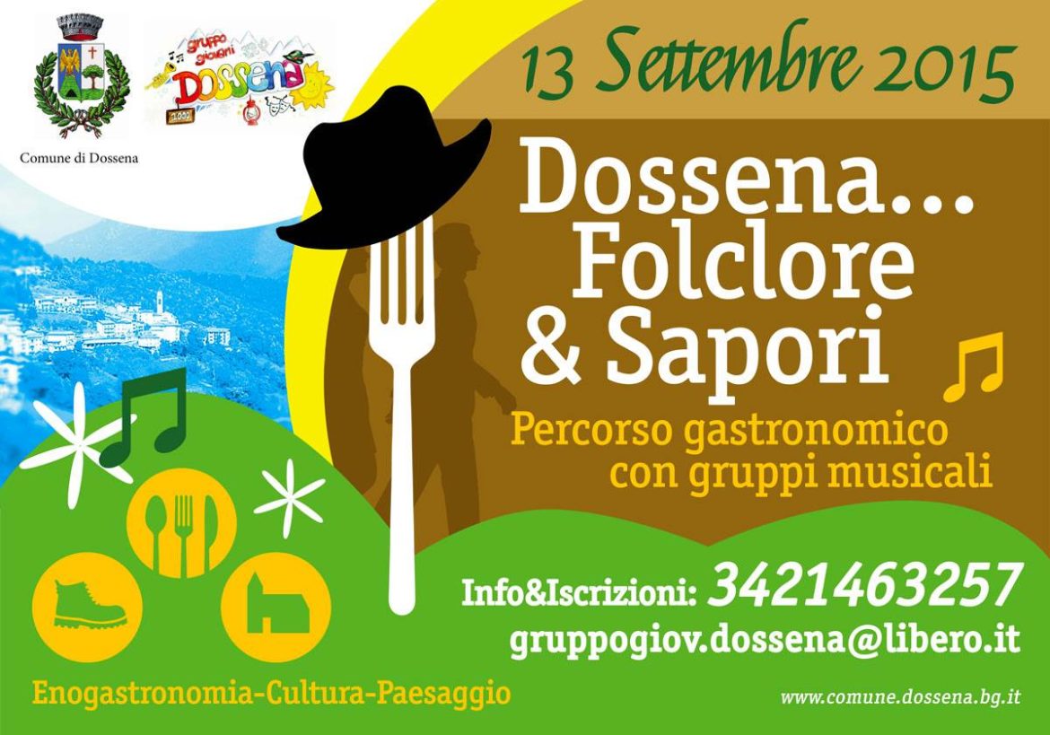 Dossena, percorso enogastronomico in 13 tappe