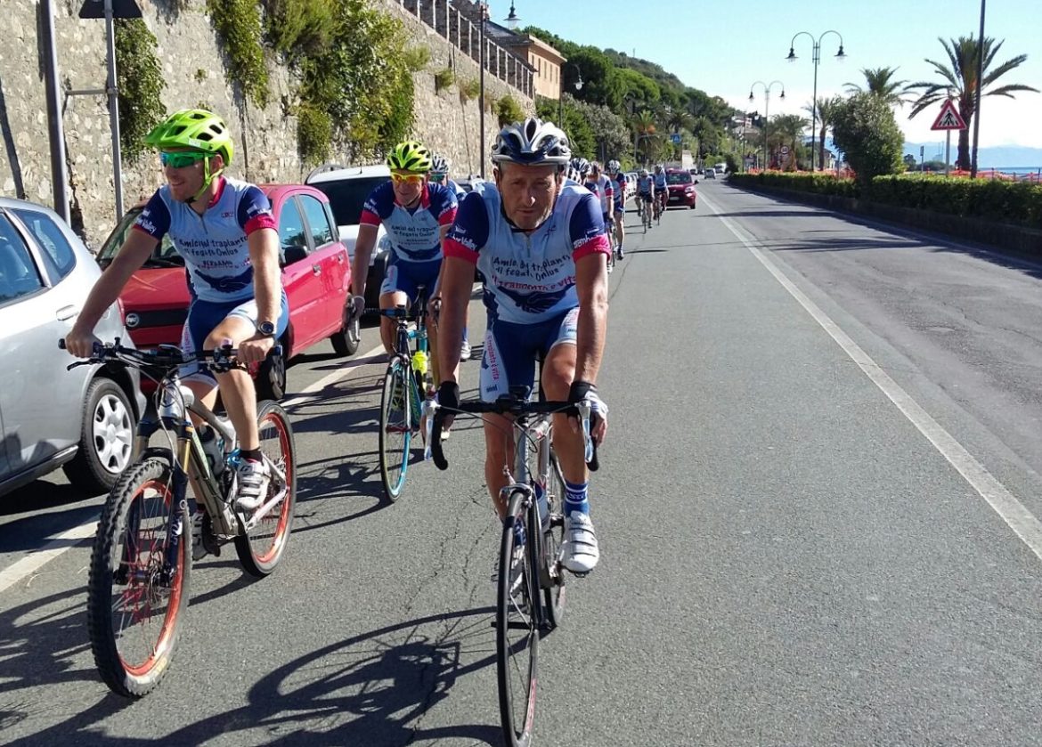 Granfondo trapiantati, arrivo ad Expo dopo cinque tappe