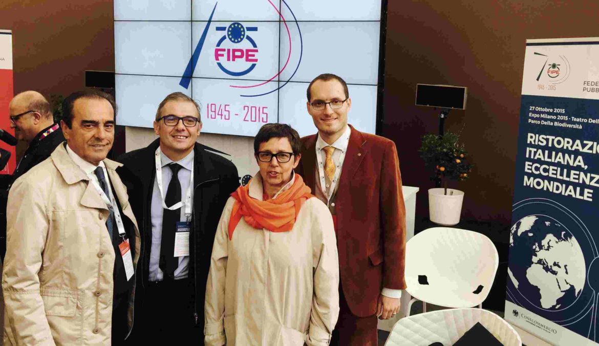 Expo, delegazione dell’Ascom all’assemblea annuale della Fipe