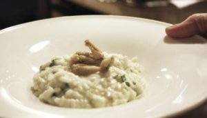 Il risotto con le rane