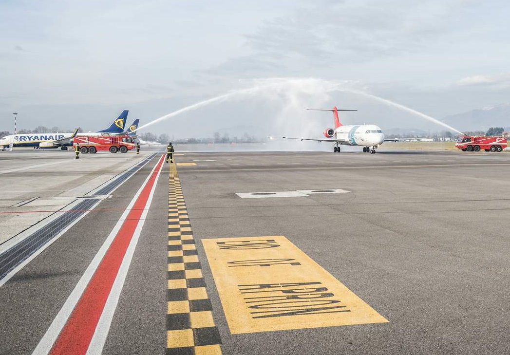 Air Sud, inaugurato il collegamento tra Orio e Reggio Calabria