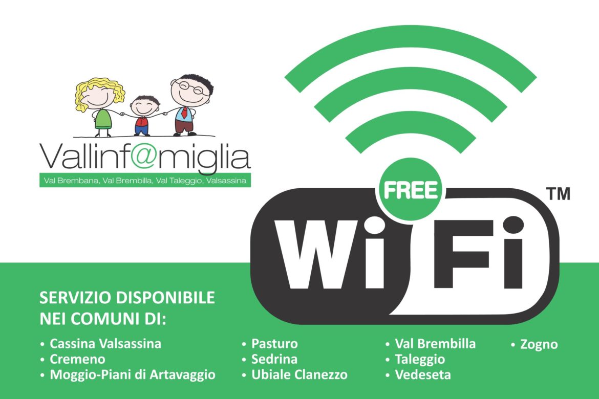 “Vallinf@miglia”, il wifi gratuito raggiunge 10 comuni