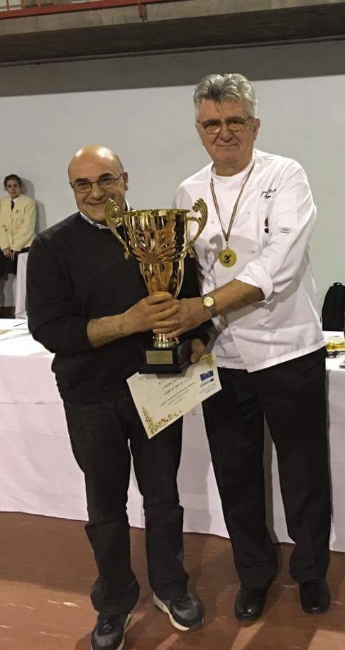 il vincitore - gelateria Lo Chef del Gelato - Trescore Balneario