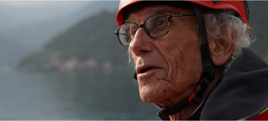 Christo a Lovere incontra la cittadinanza