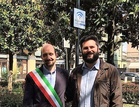 Bergamo Wifi arriva in piazza Sant’Anna. «Botteghe pronte a sviluppare sinergie»