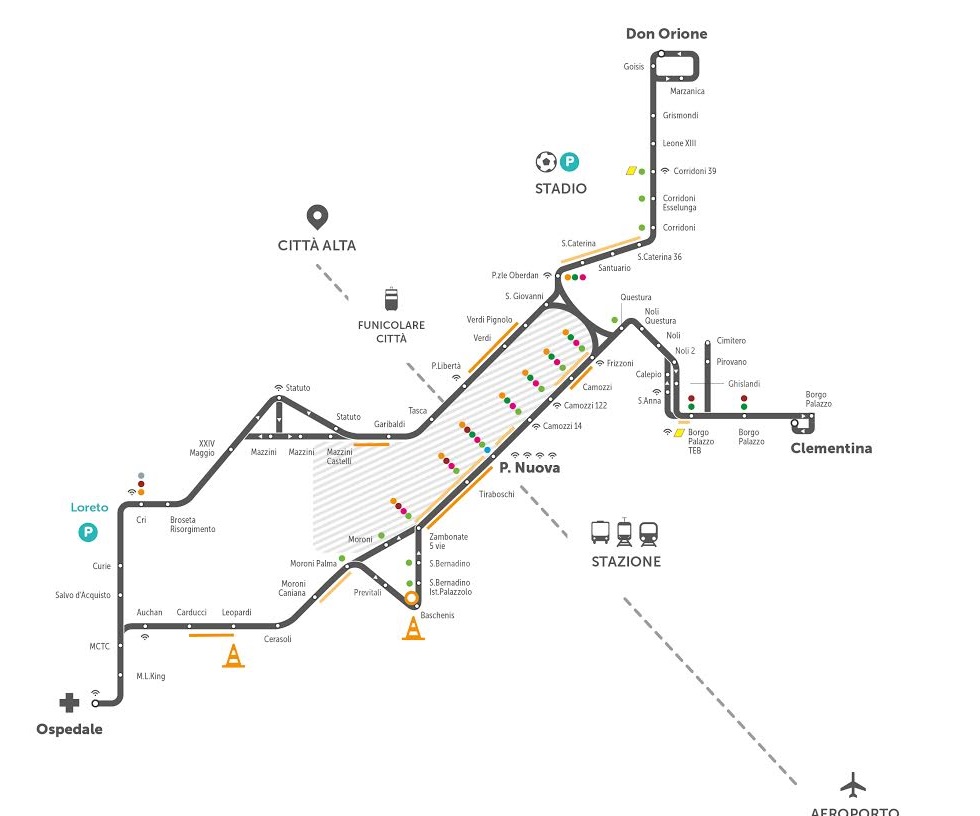 Bergamo, metrobus in arrivo. Ecco tempi, costi e percorsi