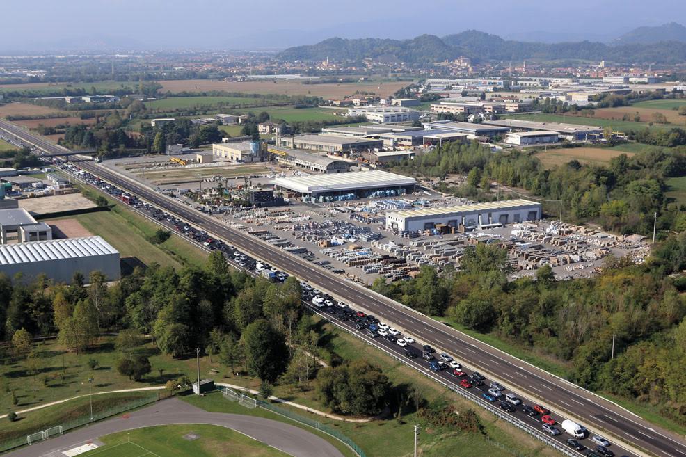 Granulati Zandobbio, in costruzione la nuova sede logistica di Bolgare