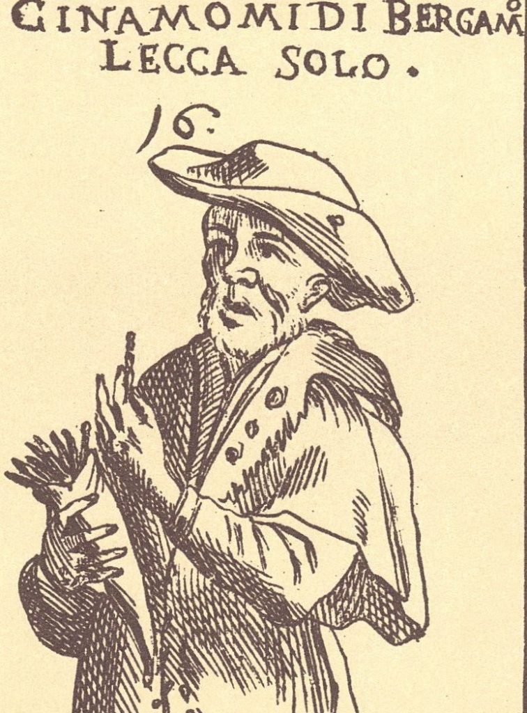 Il "lecca solo" bergamasco raffigurato nel seicentesco gioco della cuccagna