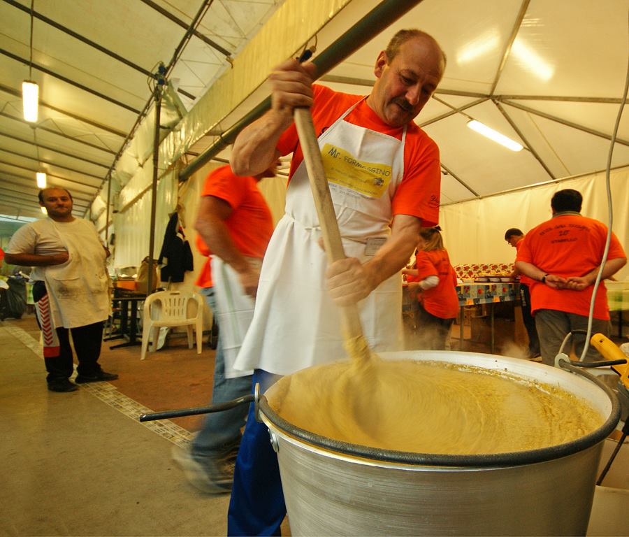 Festa regionale della Taragna a Stabello di Zogno