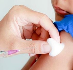 vaccinazione bimba