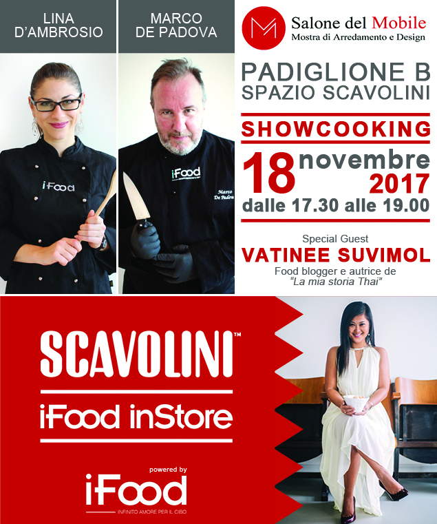 Salone del Mobile BG - show cooking 18 nov