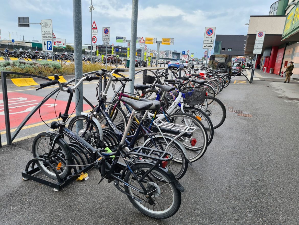 Orio è il primo aeroporto bike friendly d’Italia