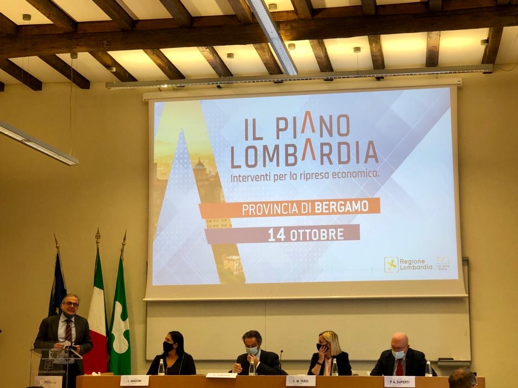 Piano Lombardia, a Bergamo 310 milioni di euro
