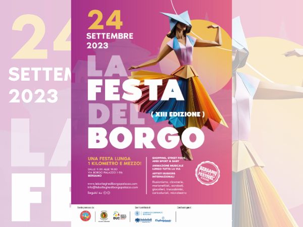 Borgo Palazzo in festa domenica 24 settembre, tra show e street food