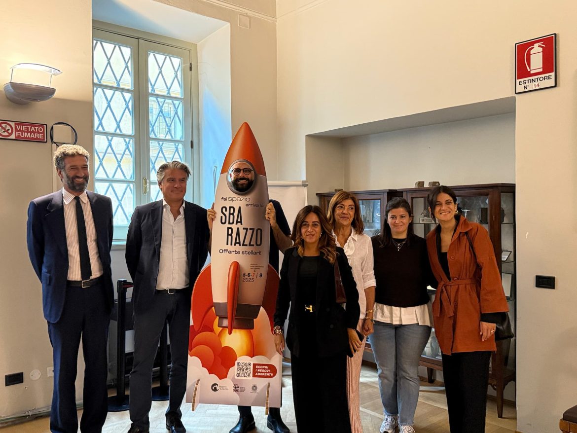 Sba-razzo, occasioni in rampa di lancio dal 5 al 7 settembre