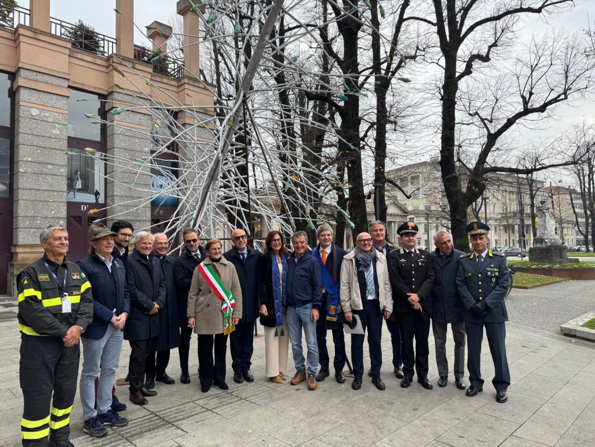 L’albero dei tutti, fragile colosso a tutela della legalitàLa più grande scultura al mondo contro la lotta alle mafie a Bergamo fino al 18 novembre